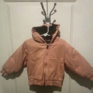 Kids Hooded Jacket in Pink